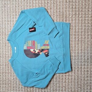 Indent Black History Equality Small Crew Sweatshirt Sweater Top Juneteenth